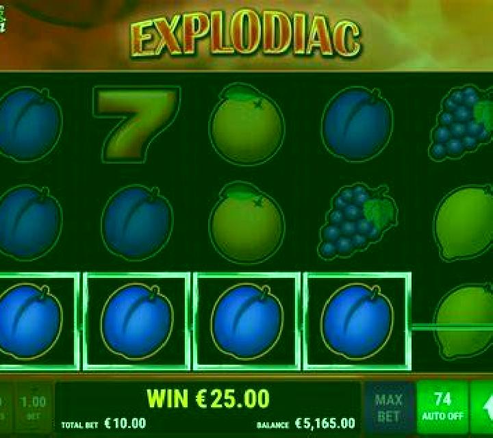 Explodiac slot